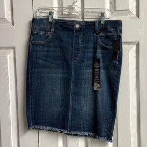 Liverpool Jeans Company Dark Blue Denim Skirt